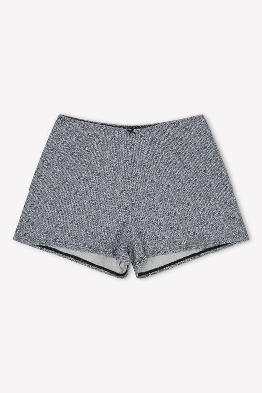 The Drew Short in Midnight Floral by Juem on a white background.