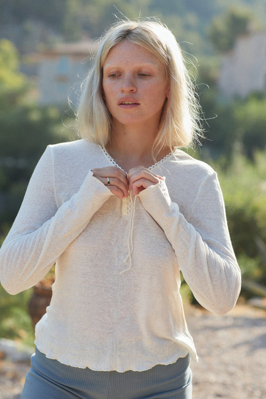 Rosa Long Sleeve - Off White