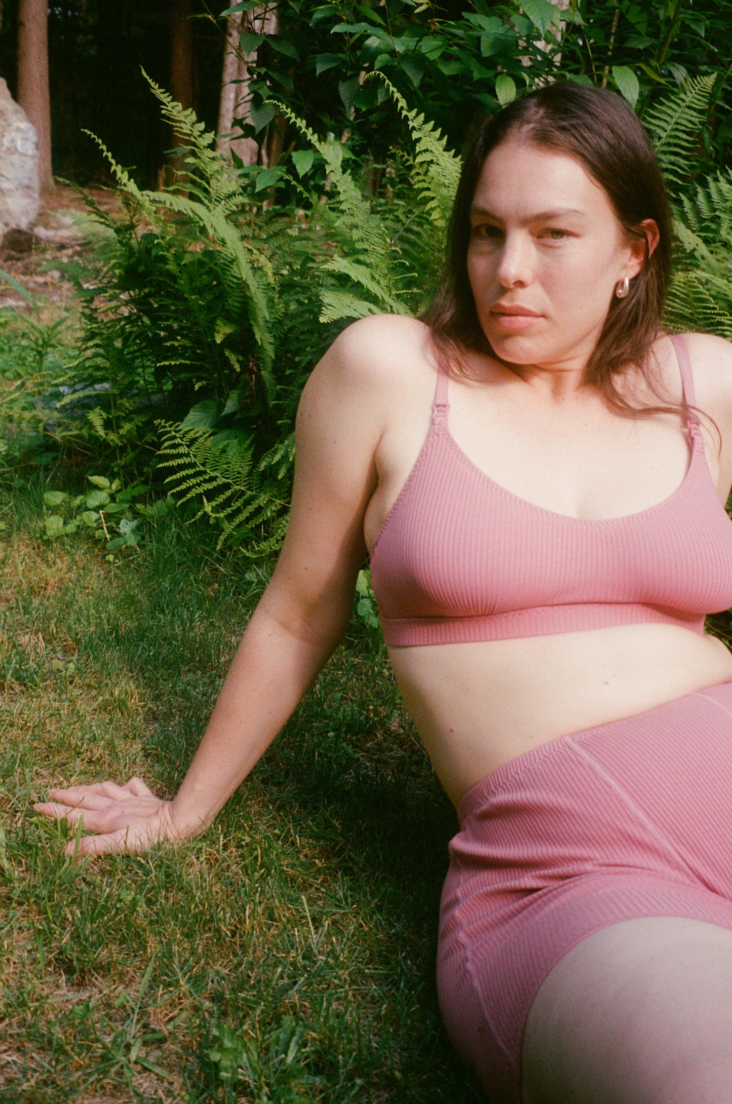 Jane Maternity Crop - Salt