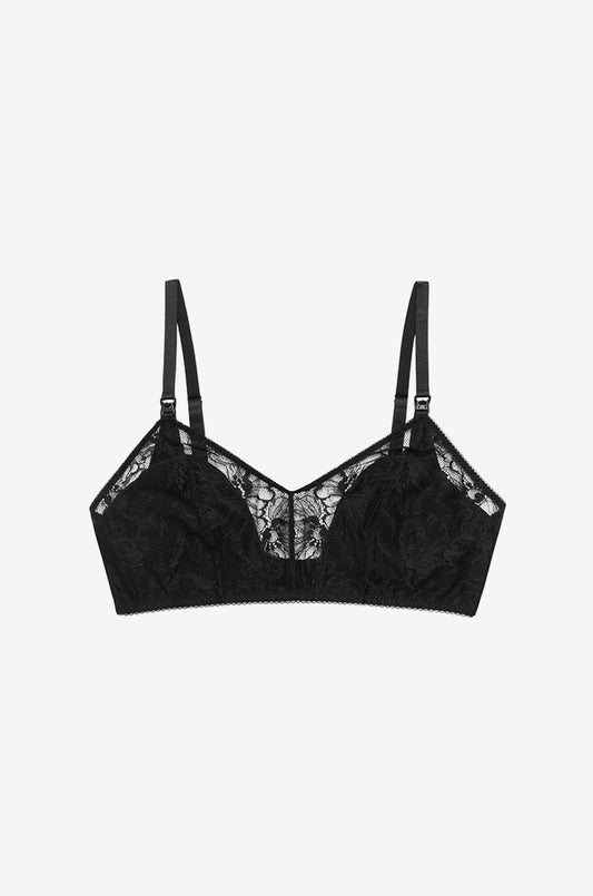 Luca Maternity Bra - Black