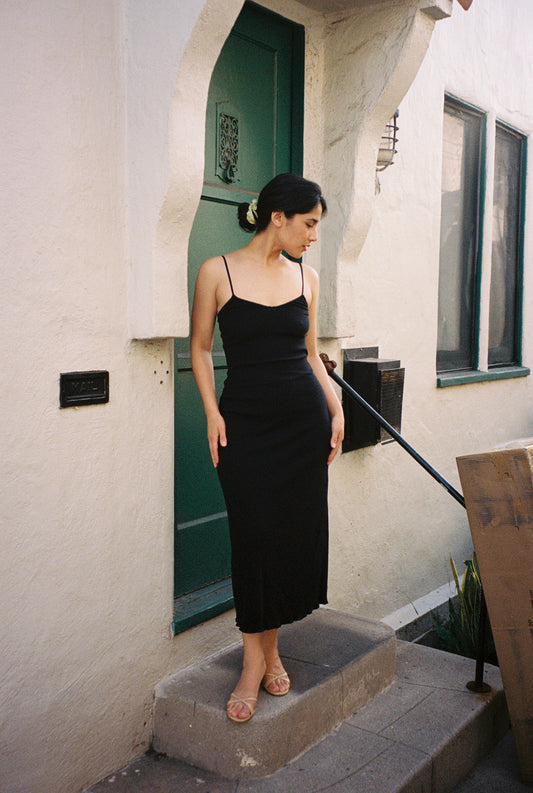 Rafi Midi Dress - Black