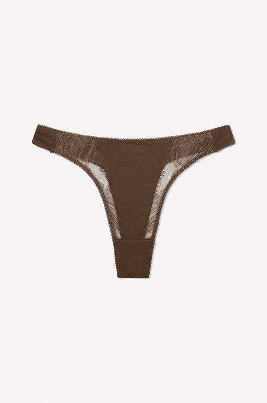 Esme g string - Russet