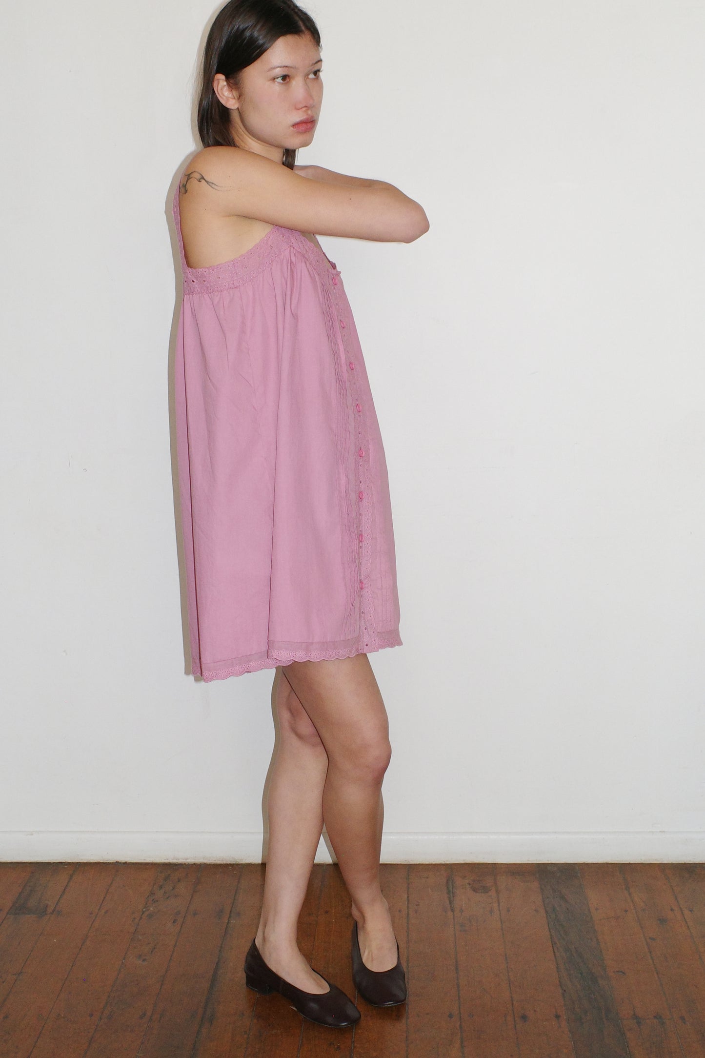 Ottie Dress - Mauve