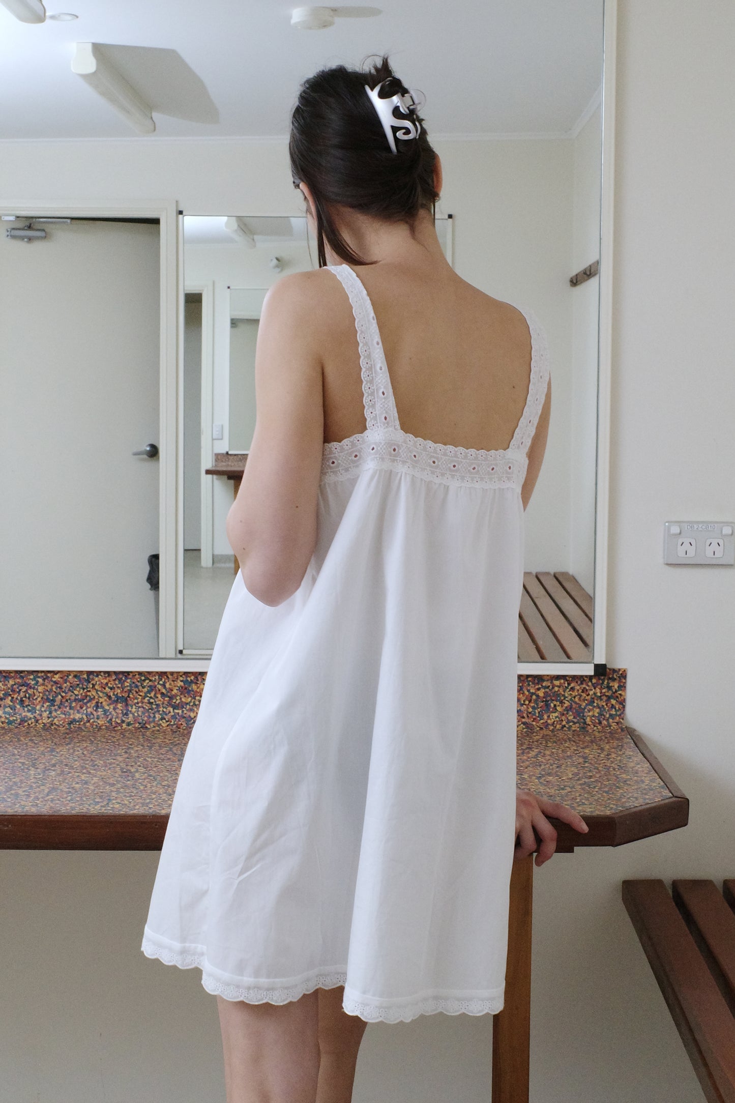 Ottie Dress - White