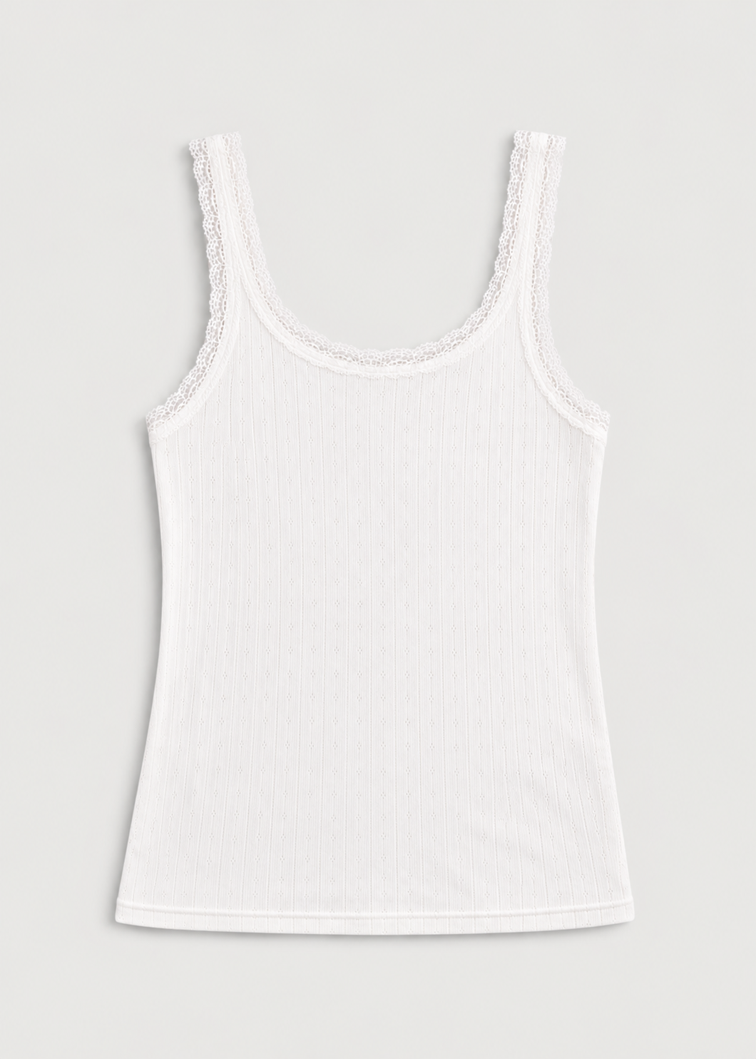 Betty Singlet - White