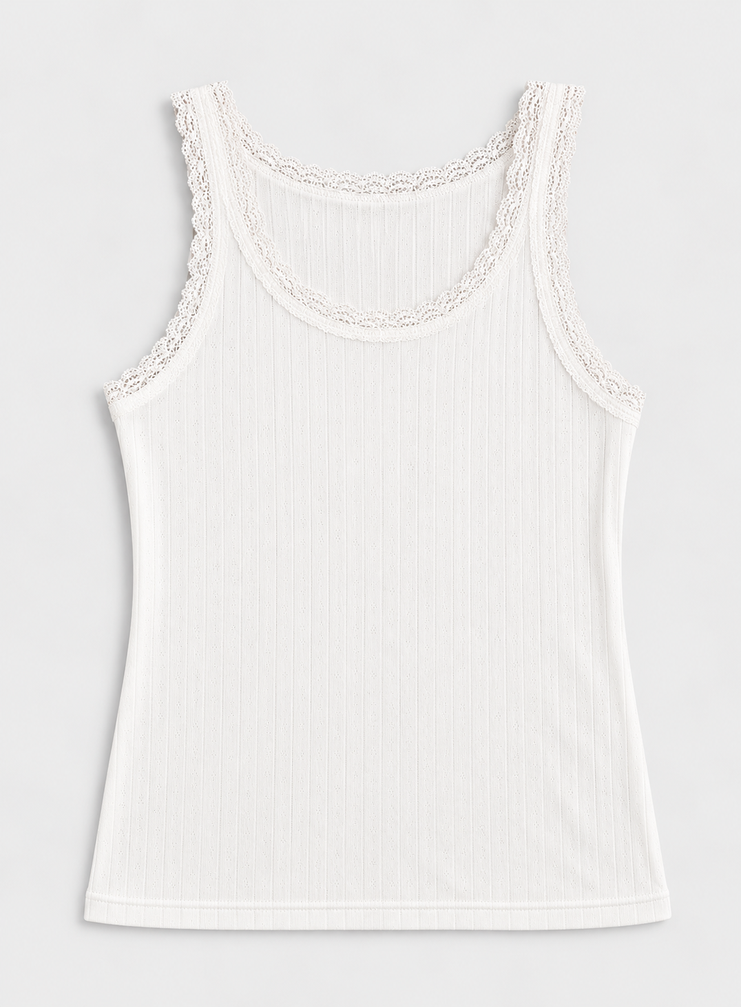 Betty Singlet - White