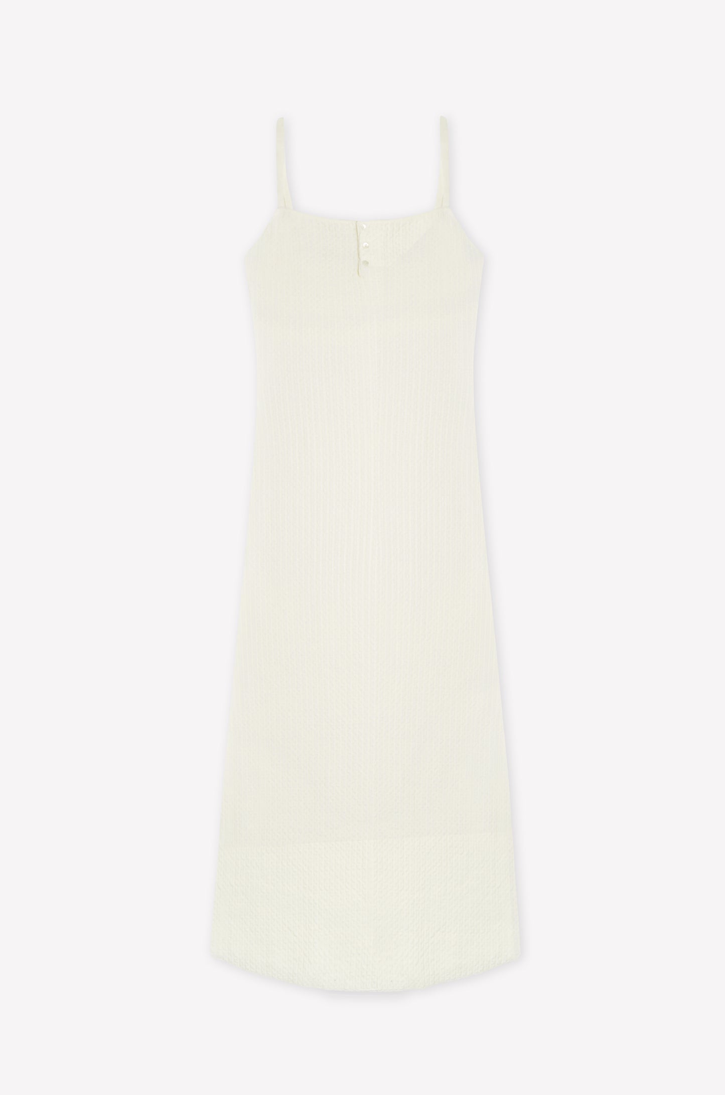 Dalia Midi Dress - Off White