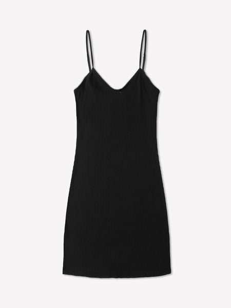 Lola Mini Dress - Black | juem