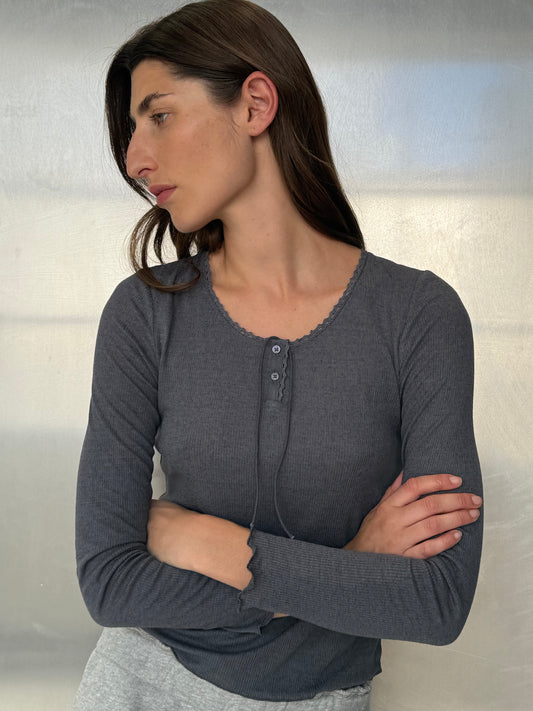 Rosa Long Sleeve - Slate