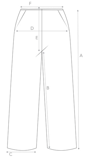 Sizing diagram