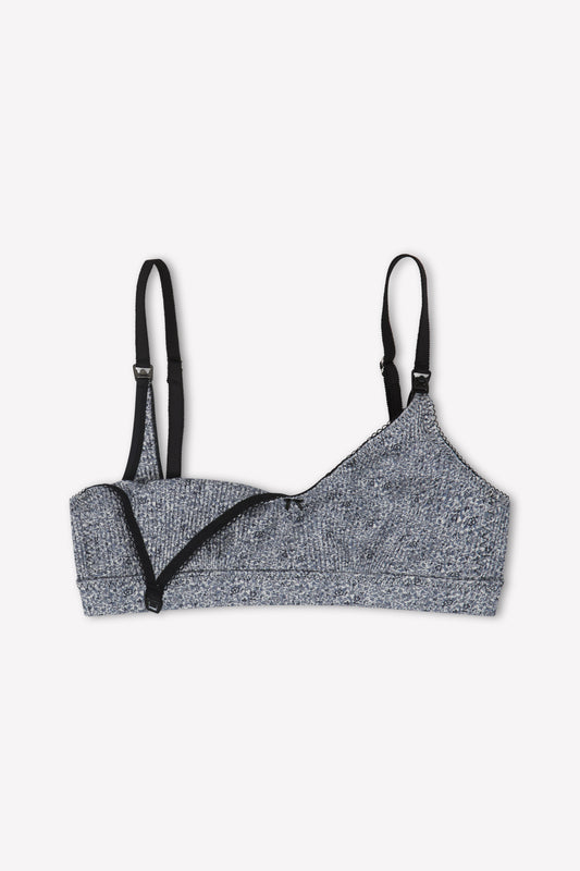 Jane Maternity Crop - Midnight Floral