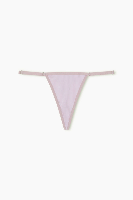 Triangular Juem Harri Brief in Iris bikini bottom on a white background