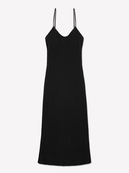 Rafi Midi Dress - Black | juem