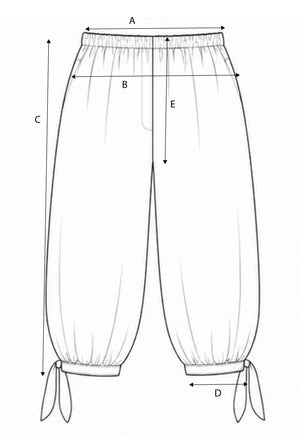 Sizing diagram