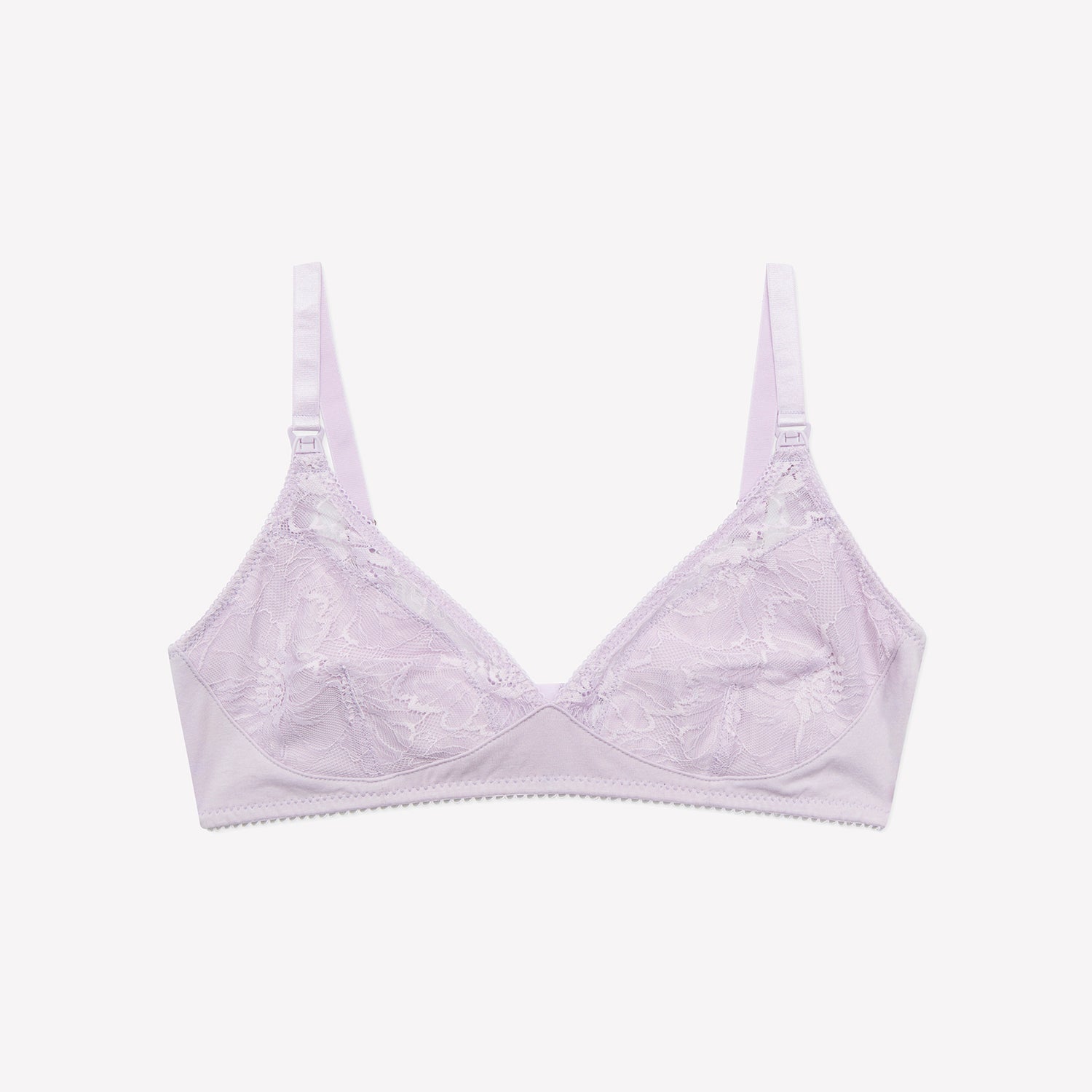 Purple Lace Soft and Supportive Nursing Bra for Easy Breastfeeding, Designed in Byron Bay Australia