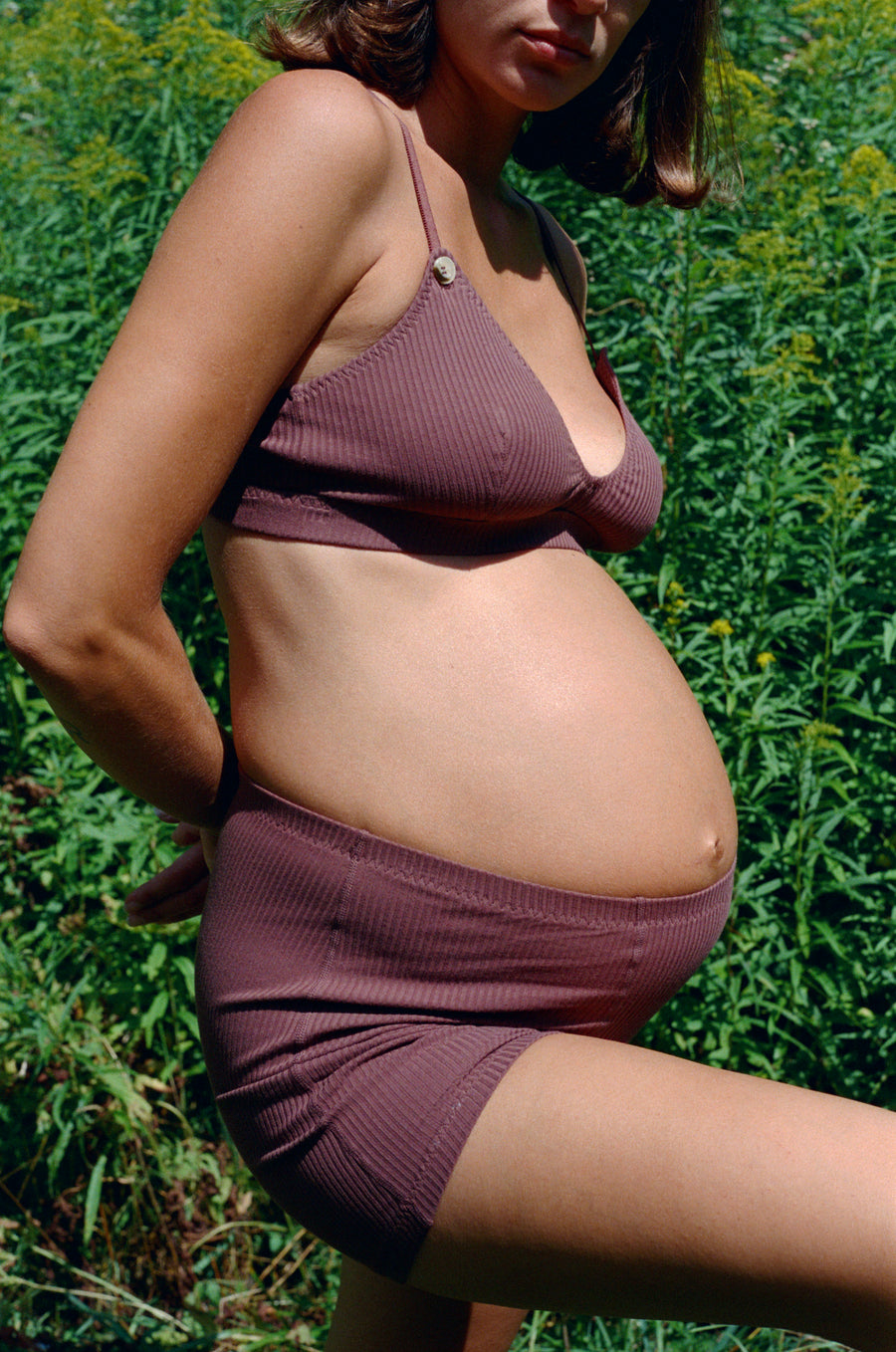 Ray Maternity Bra - Raisin