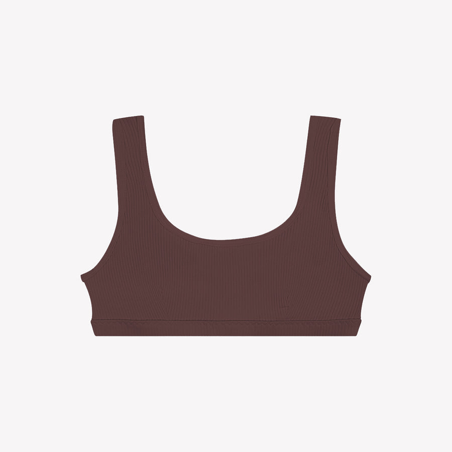 Daria Crop - Raisin